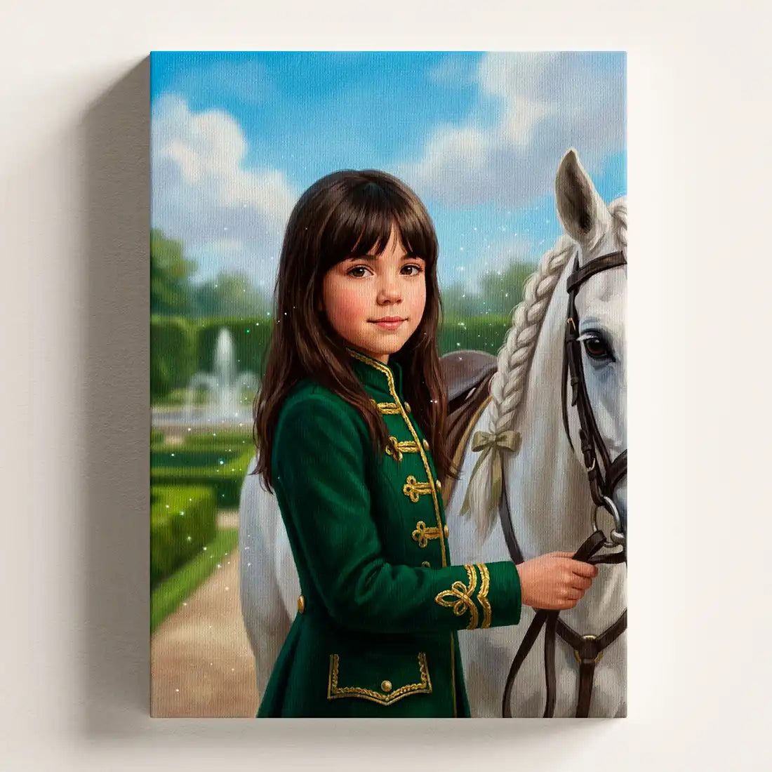 Equestrian Princess - Personalized Portrait