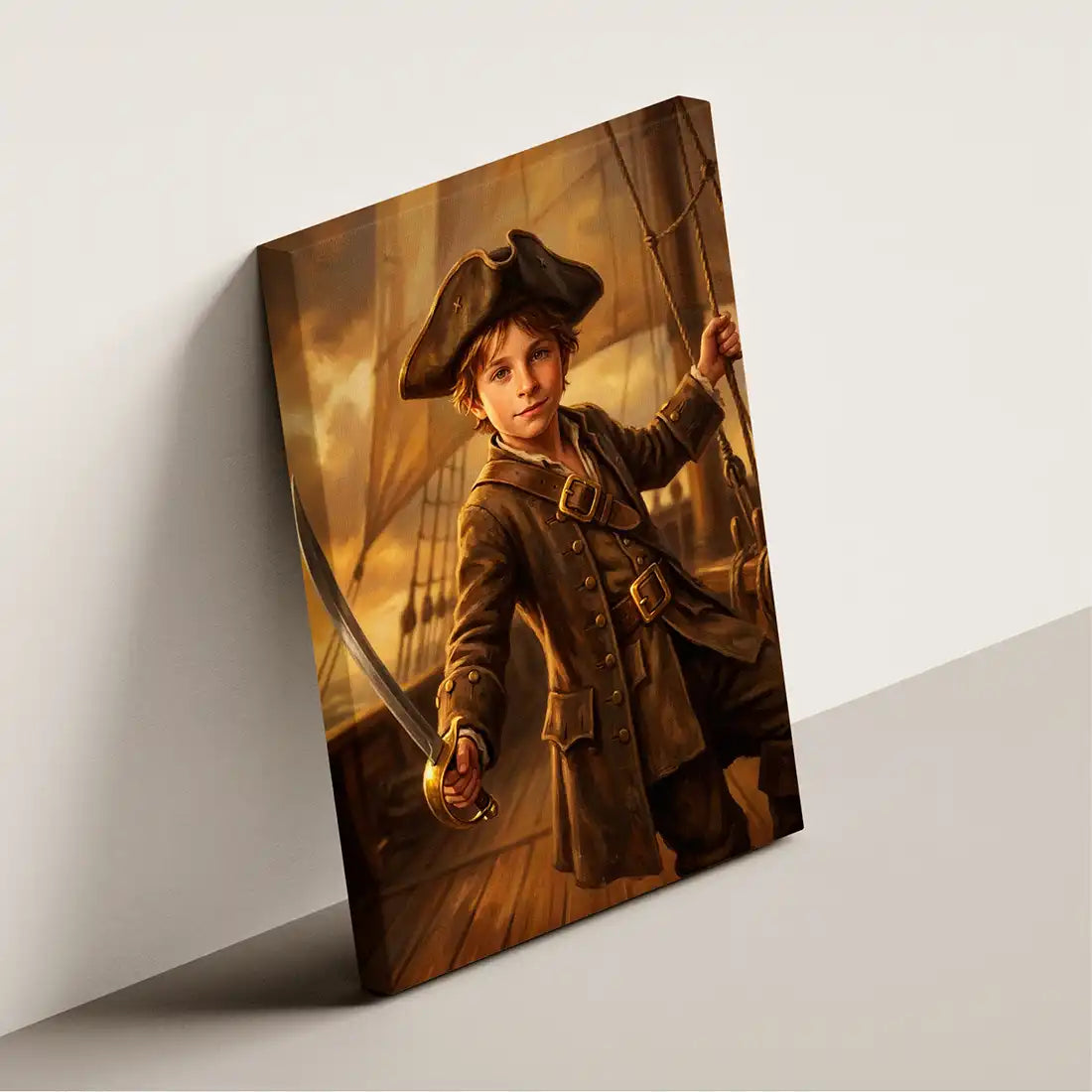 Pirate Captain - Personalized Portrait