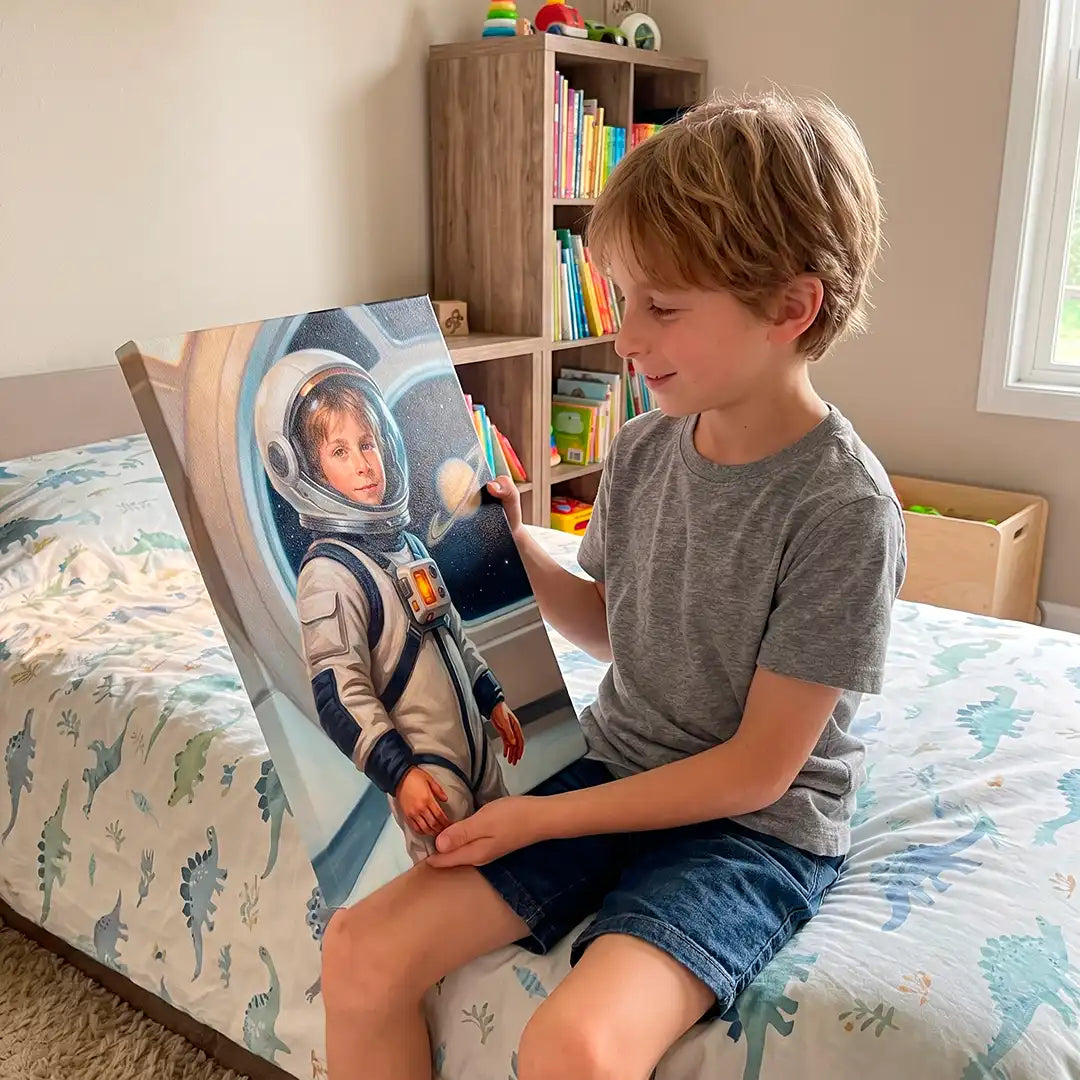 Space Astronaut - Personalized Portrait