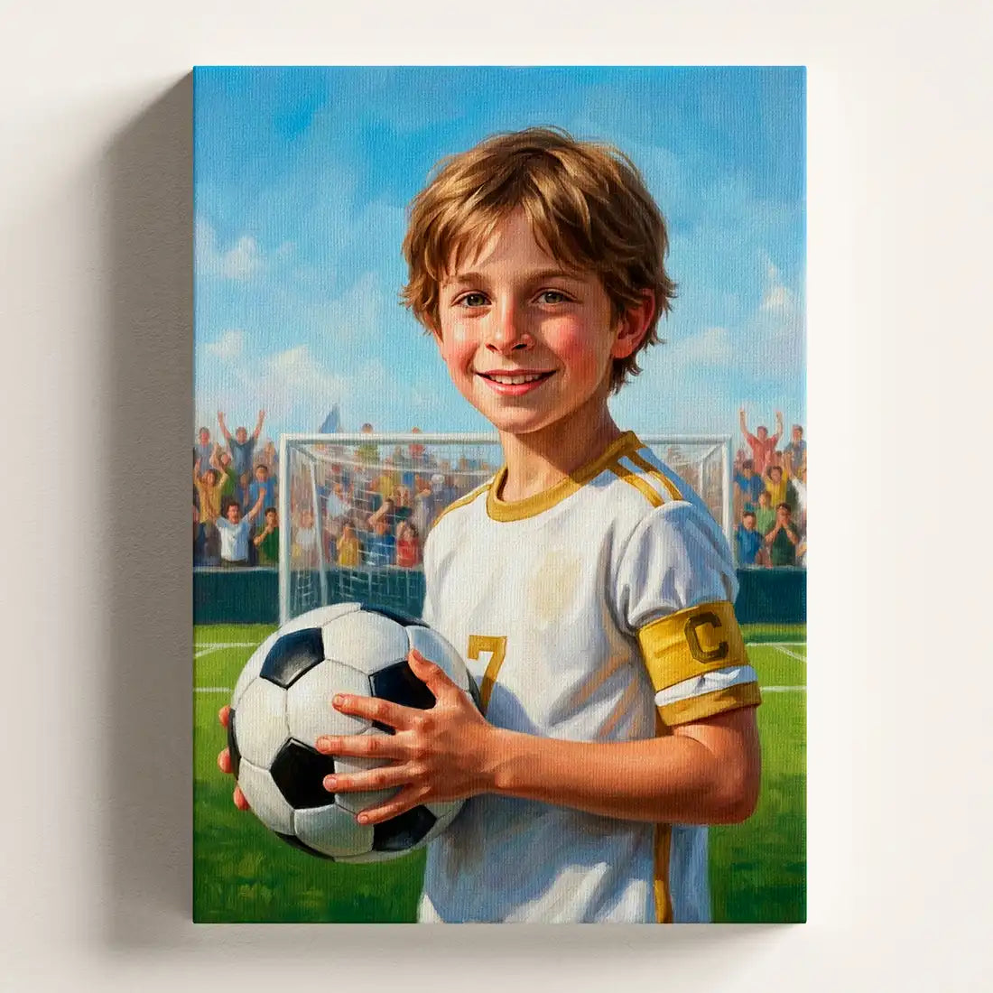 Soccer Champion - Personalized Portrait