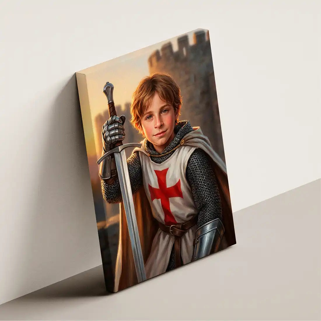 Templar Knight - Personalized Portrait