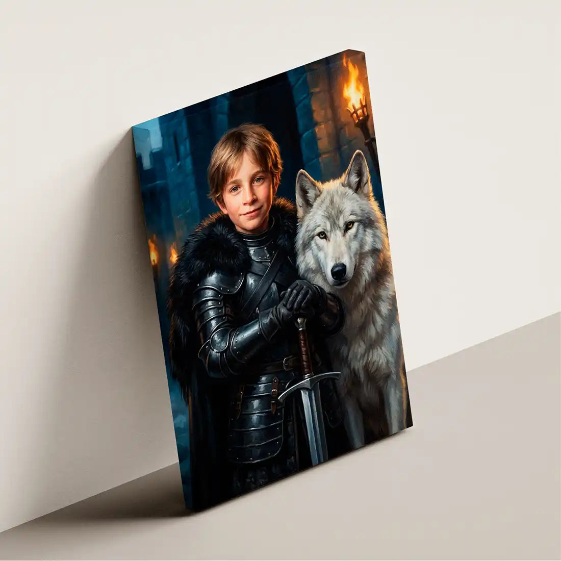 Winter Knight - Personalized Portrait