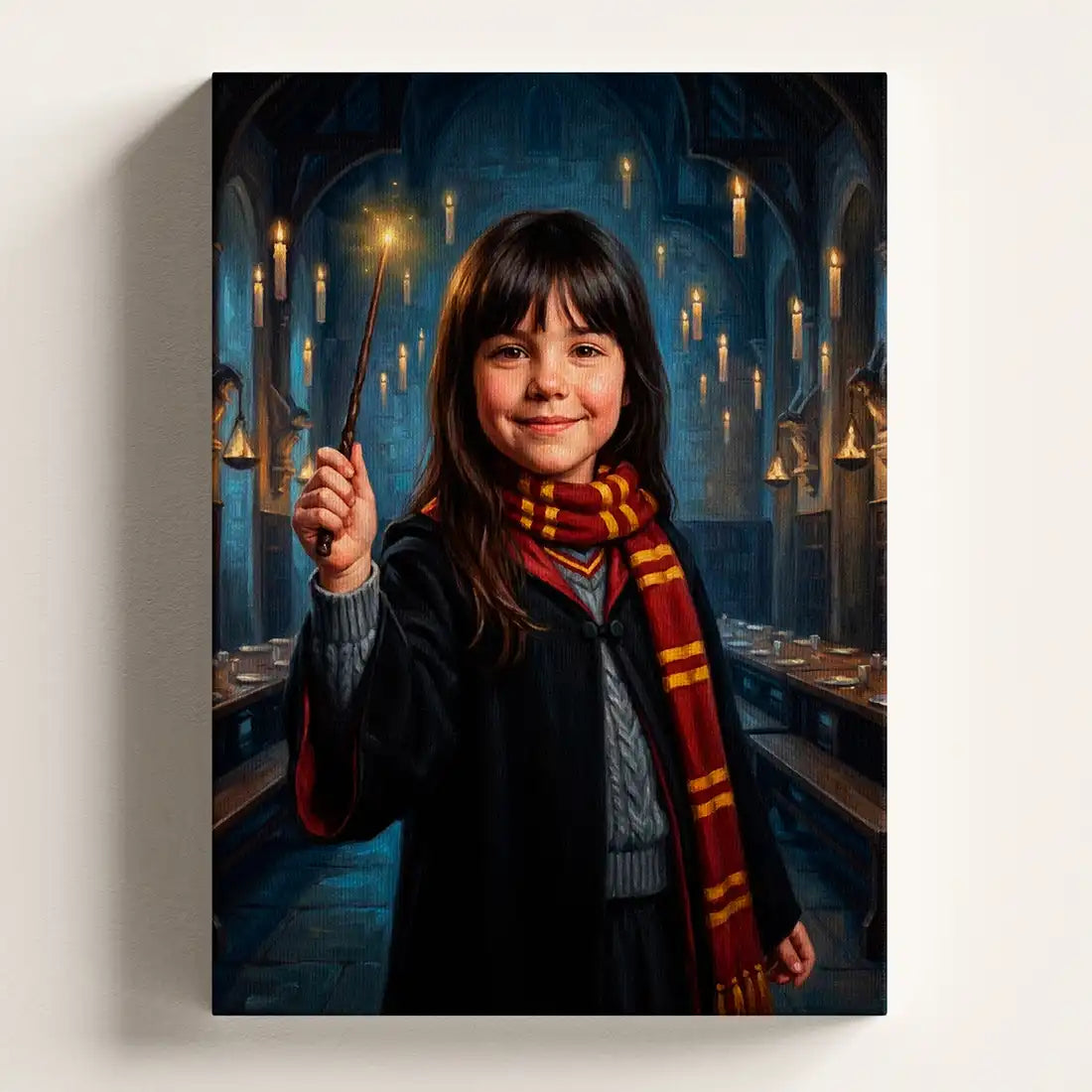 Wizard Student (Girl) - Personalized Portrait