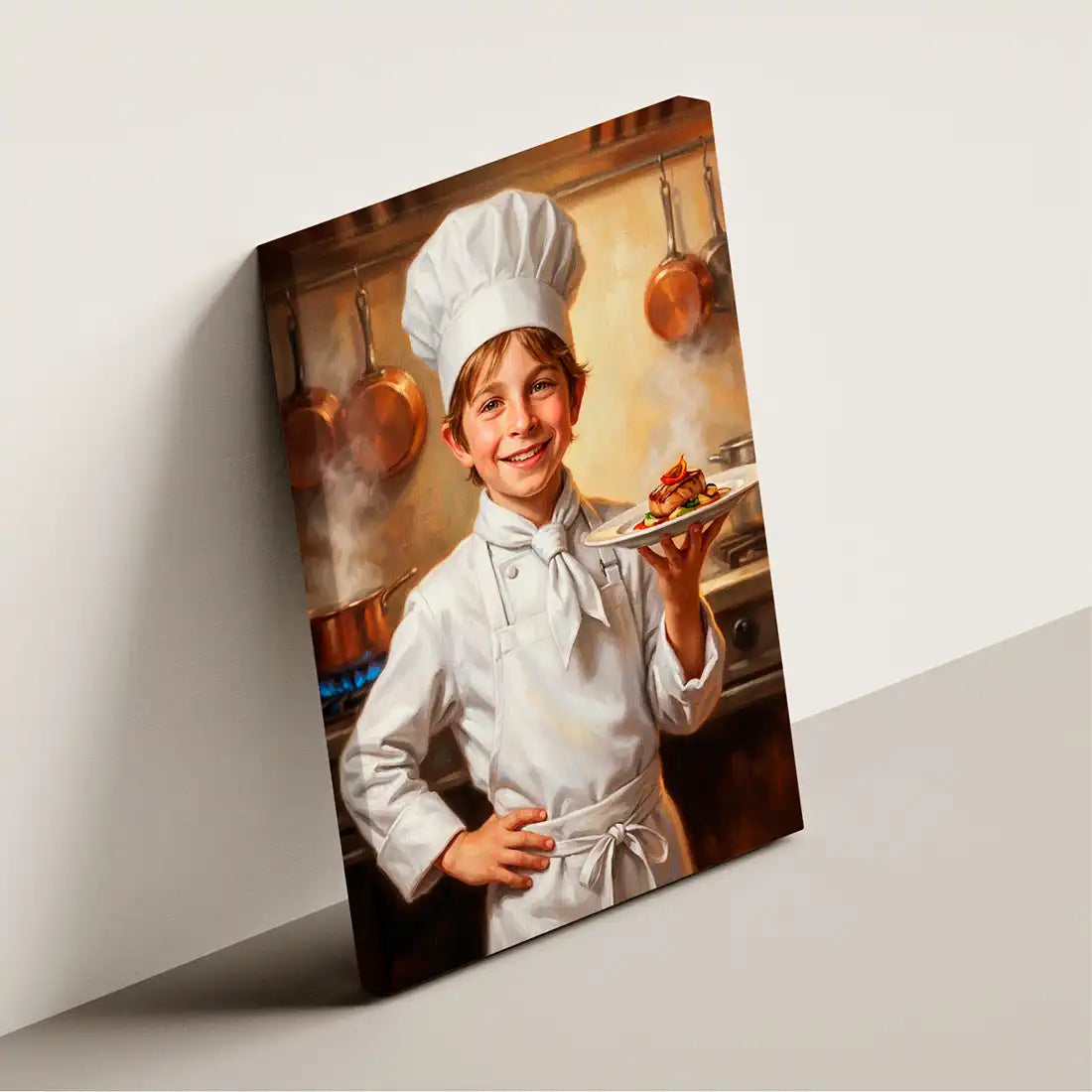 Little Chef (Boy) - Personalized Portrait
