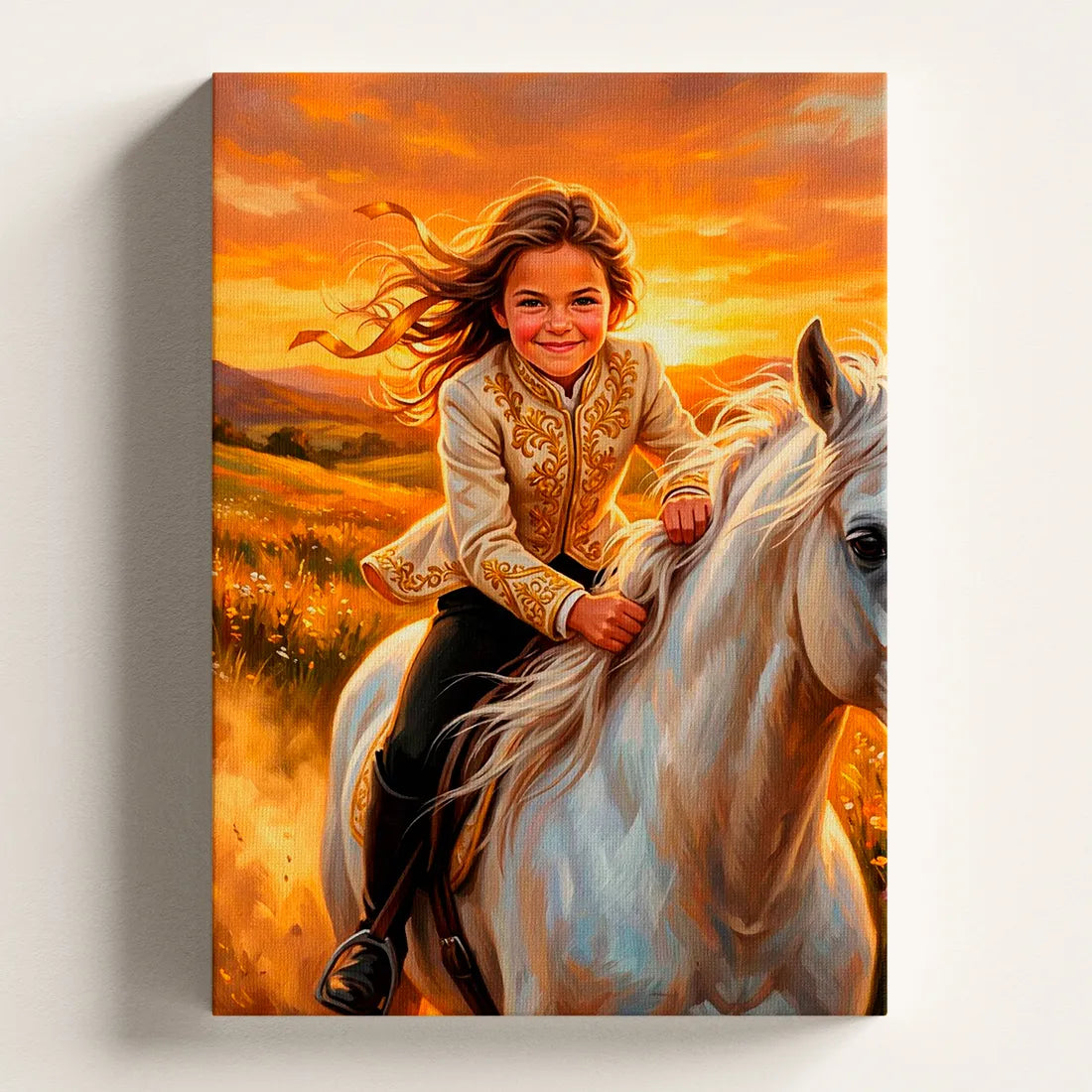 Horse Rider at Full Gallop