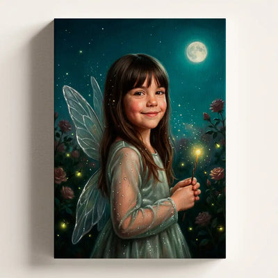 Moonlit Fairy - Personalized Portrait