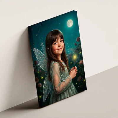 Moonlit Fairy - Personalized Portrait