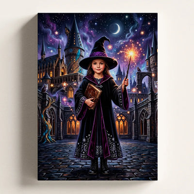 Witch with Pointed Hat