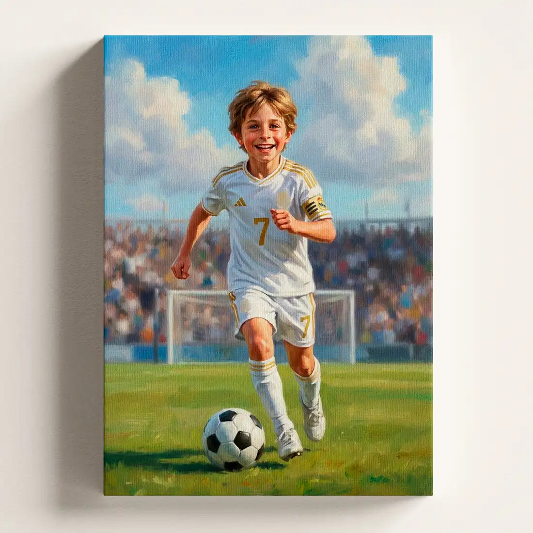 Goal Striker - Personalized Portrait
