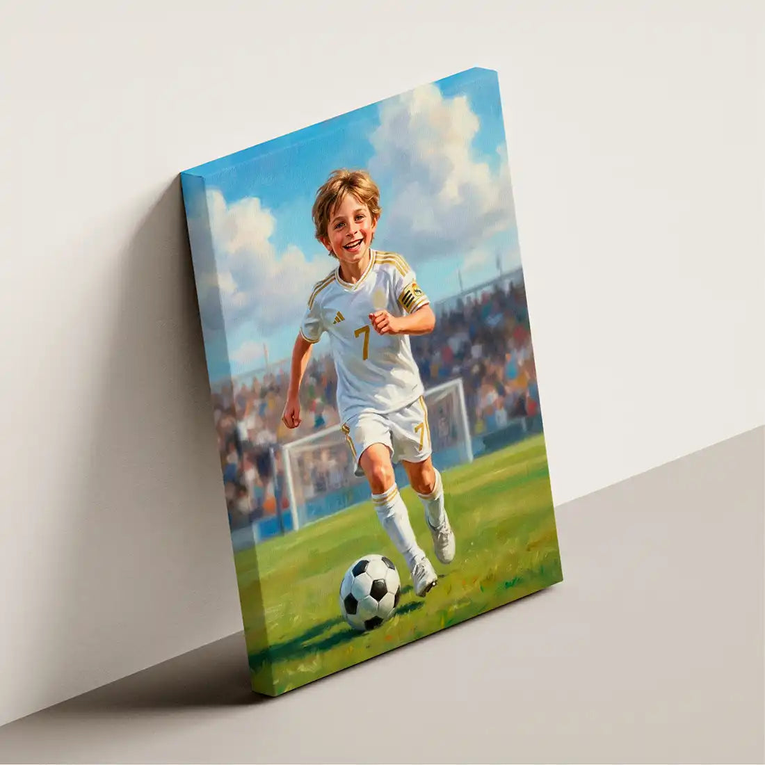 Goal Striker - Personalized Portrait