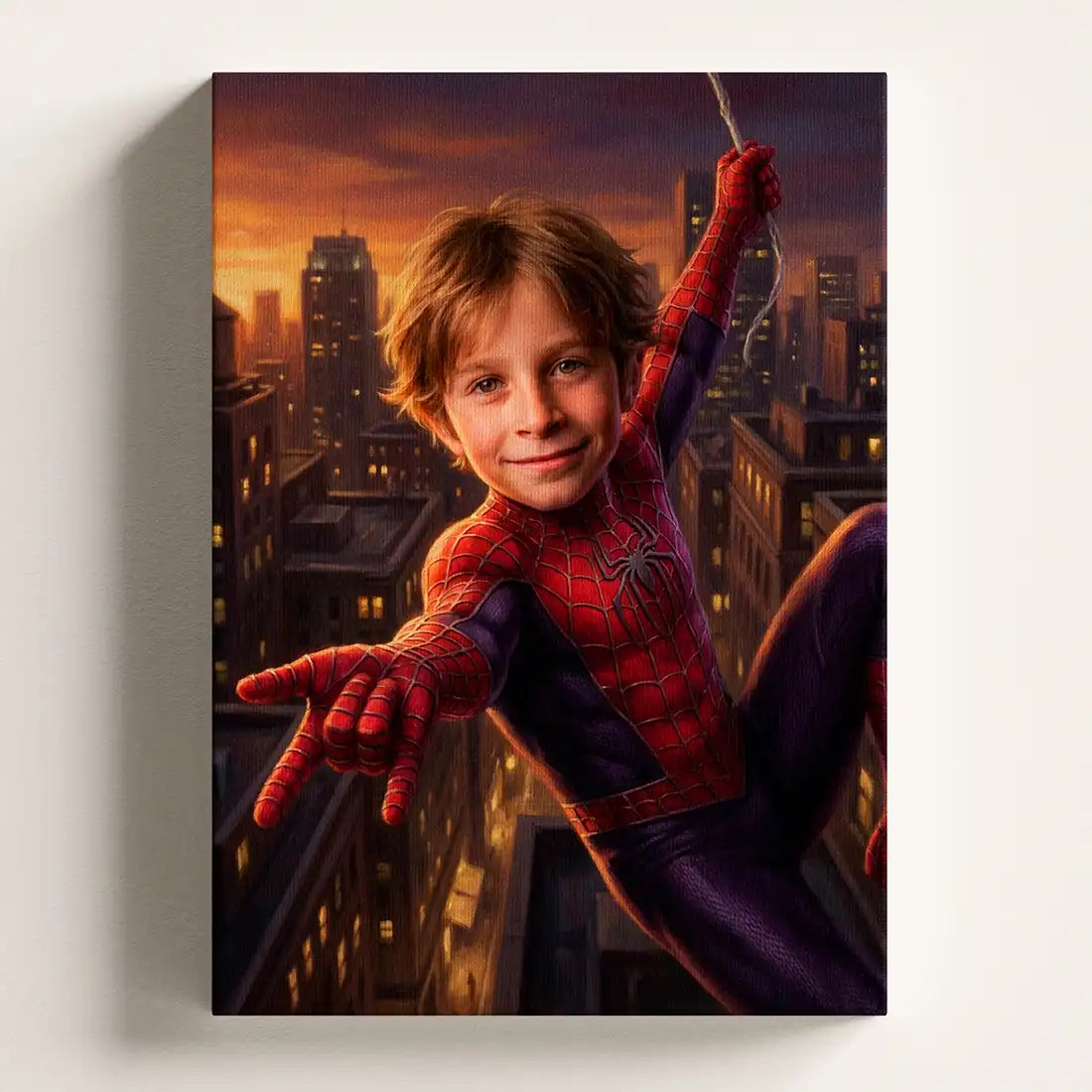 Swinging Hero - Personalized Portrait