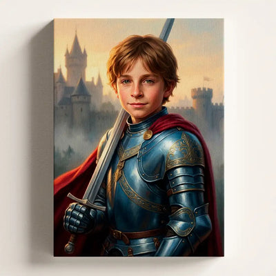 Steel Knight - Personalized Portrait