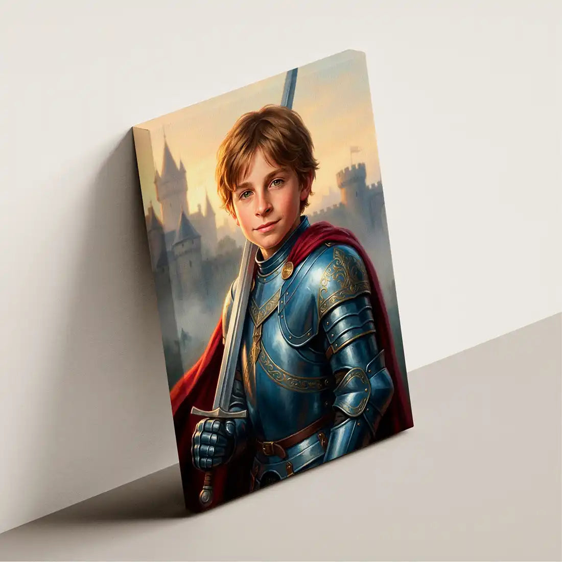 Steel Knight - Personalized Portrait