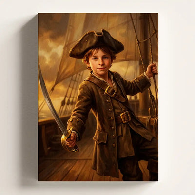 Pirate Captain - Personalized Portrait