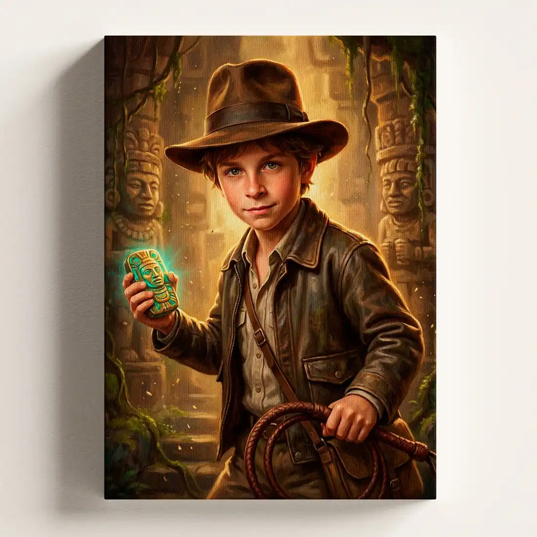 Temple Explorer (Boy) - Personalized Portrait