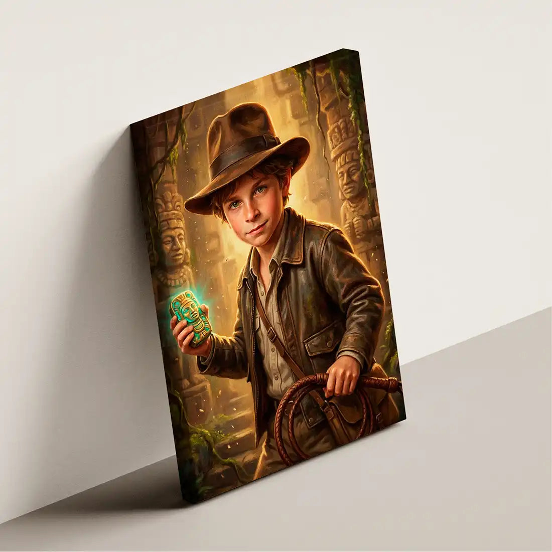 Temple Explorer (Boy) - Personalized Portrait