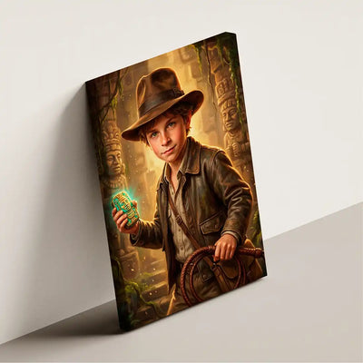 Temple Explorer (Boy) - Personalized Portrait