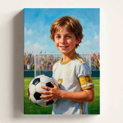 Soccer Champion - Personalized Portrait