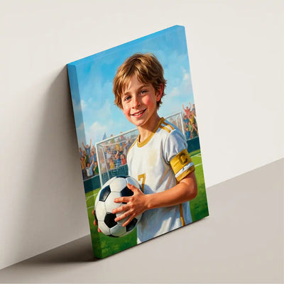 Soccer Champion - Personalized Portrait