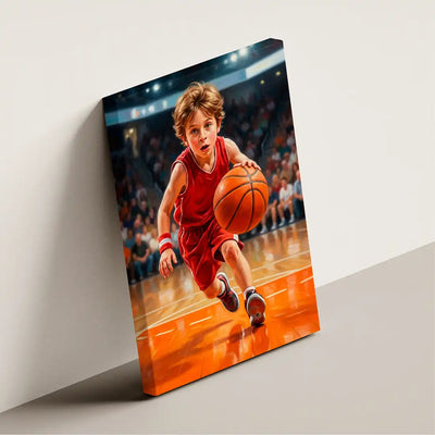 Basketball Star - Personalized Portrait