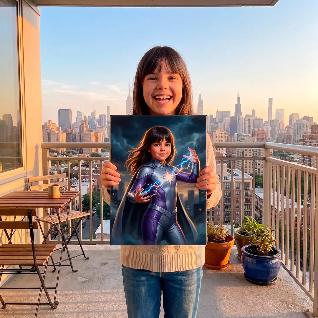 Storm Hero - Personalized Portrait