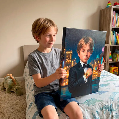 Secret Agent - Personalized Portrait