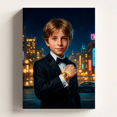 Secret Agent - Personalized Portrait