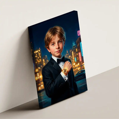Secret Agent - Personalized Portrait