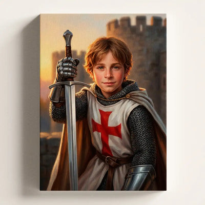 Templar Knight - Personalized Portrait