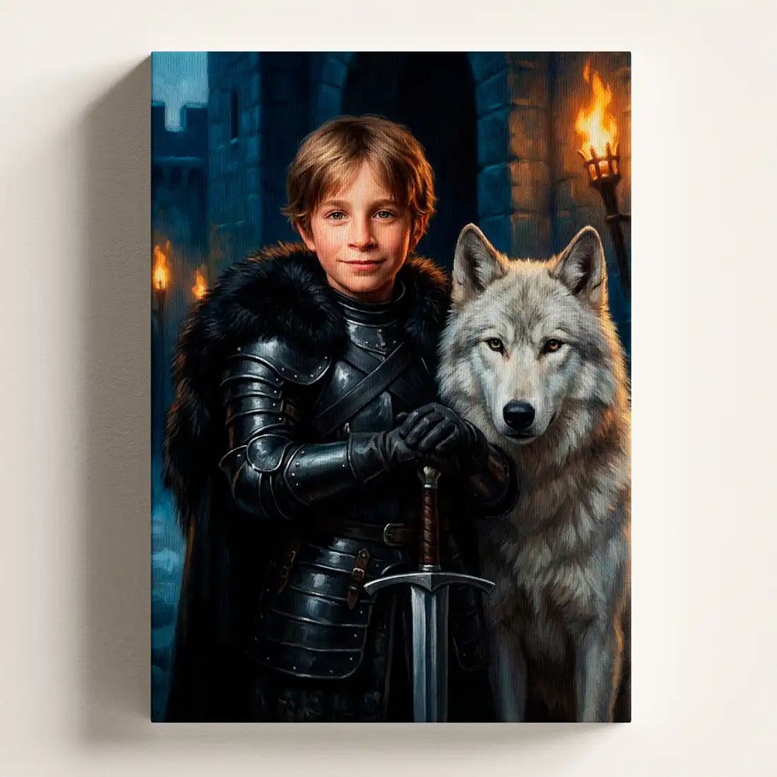 Winter Knight - Personalized Portrait