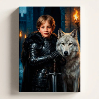 Winter Knight - Personalized Portrait