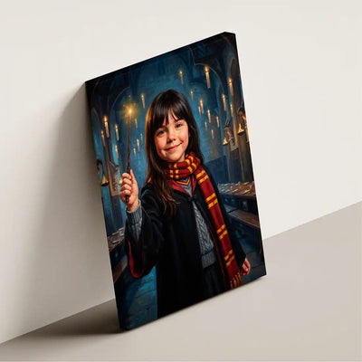 Wizard Student (Girl) - Personalized Portrait