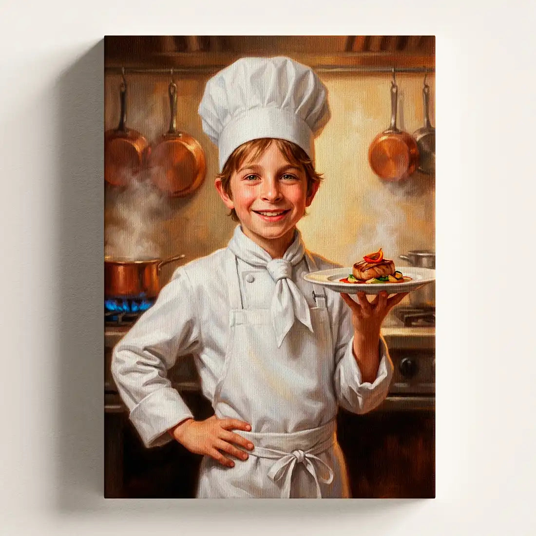 Little Chef (Boy) - Personalized Portrait
